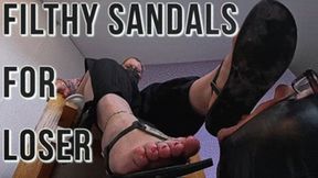CC - Filthy sandals for loser