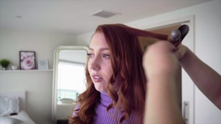 TUSHY Thicc college student won't stop until she is gaped by her teacher