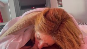 Undercover Lover Gives Cozy Suckjob