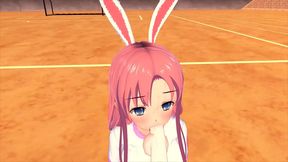 Horny Bunny Girl Rides Soft Dick To Thigh-Slapping Orgasm In Kinky 3D Hentai Fantasy