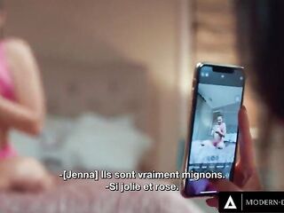 MODERN-DAY SINS - CONCUPISCENT Teen Hotties Try Squirting In SUPER JUICY THREE-SOME! FRANCH SUBTITLES