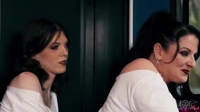 Trans Cheer Sluts Haven Rose Avery Lust Gush Pussy Lick to Anal Pound