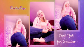 FootBoi Foot Worship and Obey For Goddess Rosie