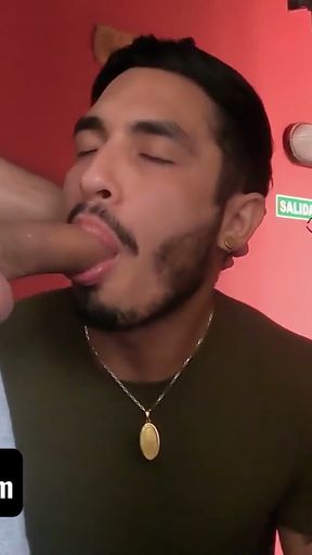 Latin Leche - Horny Latino Pornstar Follows Handsome Random Guy And Offers A Sexual Service   Clip 1