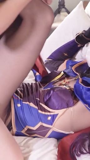 Genshin Impact Mona Cosplayer get Fucked, After Otaku Festival 3   Clip 2