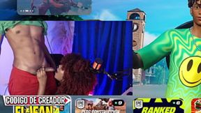 Stepsis crashes Fortnite party, hardcore intimate encounter ensues