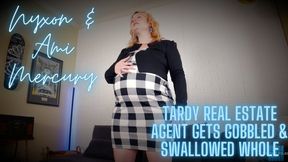 Nyxon & Ami Mercury Tardy Real Estate Agent Gets Gobbled & Swallowed Whole HD 1080p MP4