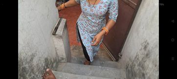 Hot Indian Nabour Girl Sucking Dick so Good and Recieve Warm Cum in Mouth