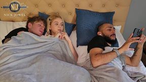 Let's Be Silent! Our Stepfather Can't Figure It Out - He Sneaks It All in Me