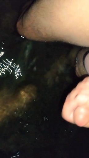 Sneak Out to Skinny Dip with Best Friends Wife Late Night After He Went to Bed