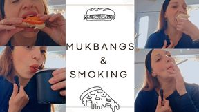 Eating Mukbang And smoking HOT SALE