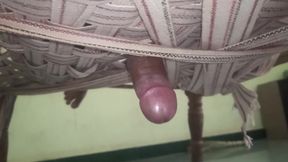 Bra and panty me bhabhi ko dekh kar land khada