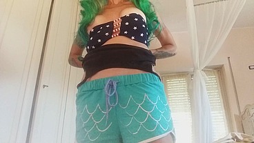 come with me to spy on my stepcousin while putting on your bikini