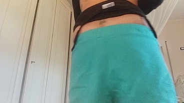 come with me to spy on my stepcousin while putting on your bikini