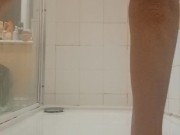 Untrained Bitch doesn't know how to pee