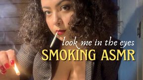 Ramona de Oro slowly smokes in your face