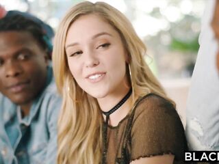 BLACKED Kali Rose Gets Passed Around By Eight BBCs