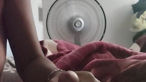 Jercking off my husband in the morning. (Brasil)