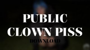 PUBLIC CLOWN PISS