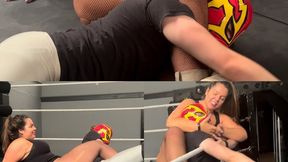 Skinny male jobber gets tied in knots