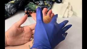 POV Self Tickling of My Sole in the Hospital