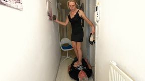 Danielle Trampling Bare Foot & Heels 14