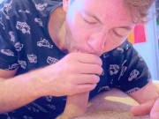 Got way too Horny so had to Rub our Cocks Together So much Cum / Uncut cock to cock action Frot