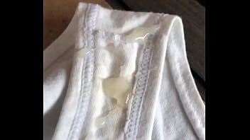 White panties and gusset closeup