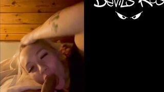 Amateur fellatio from 18 yo yo blonde / Marilyn Sugar /