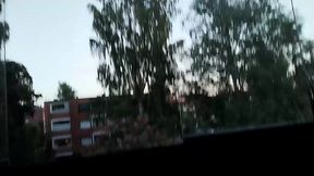 finnish gay homo kotilainen jerking and cumming on his balcony in kuopio.