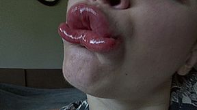 turn your lips out