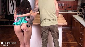 pls don t leave me alone with him!  perv stepdad seduced and used innocent teen! stepdaughter taboo