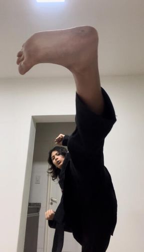 ROLEPLAY + TECHNIQUE DEMONSTRATION 🦶🏽🥷🏽