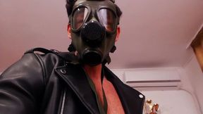 Leather and a Gas Mask - Domination