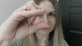 You are a beautiful nose picking Queen MP4 HD 720p