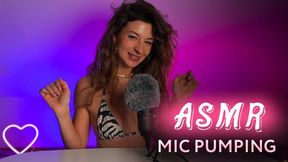 ASMR. A seductive brunette Amy Haze Make You Cum. MIC PUMPING
