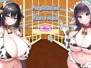 Spanish Anime JOI - U get milked non-stop and u can't cum.