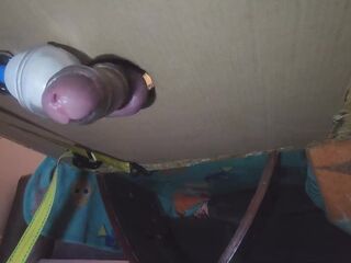 Giant Climax from Hitachi Wand with Milking Table