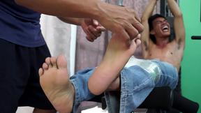 ”Ricky Tickles Argies Feet On The Gym”