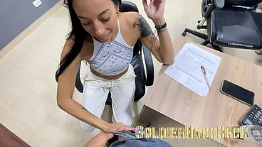 My friends are quite slutty, it's just showing them that my cock is standing and they already want to feel how my semen goes down their throats!!