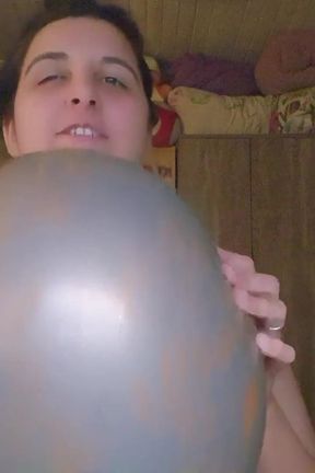 Tease and Pop Oxydized Halloween Balloon - Bunny Looner