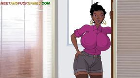 Desi Black Bitch Office Sex