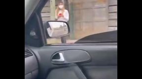 Argentina rica pillada en la calle