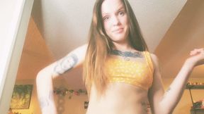 Bilini Beth Blows Bubbles