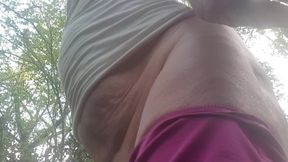 Vest and knickers outdoor