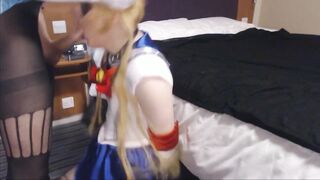 Crossdressing Sailor Scouts Blowjob and Handjob8888