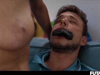 Hermaphrodite Futanari fucks Guy