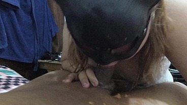 A perfect facefuck with deepthroat and throatpie cum