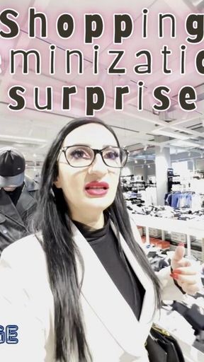 Shopping feminization surprise - Femminizzazione a sorpresa in negozio HD