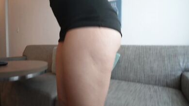 Bimbo secretary with huge tits sucks boss’s cock in his office heels